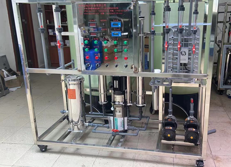 1噸/H二級(jí)RO反滲透+超聲波EDI超純水設(shè)備